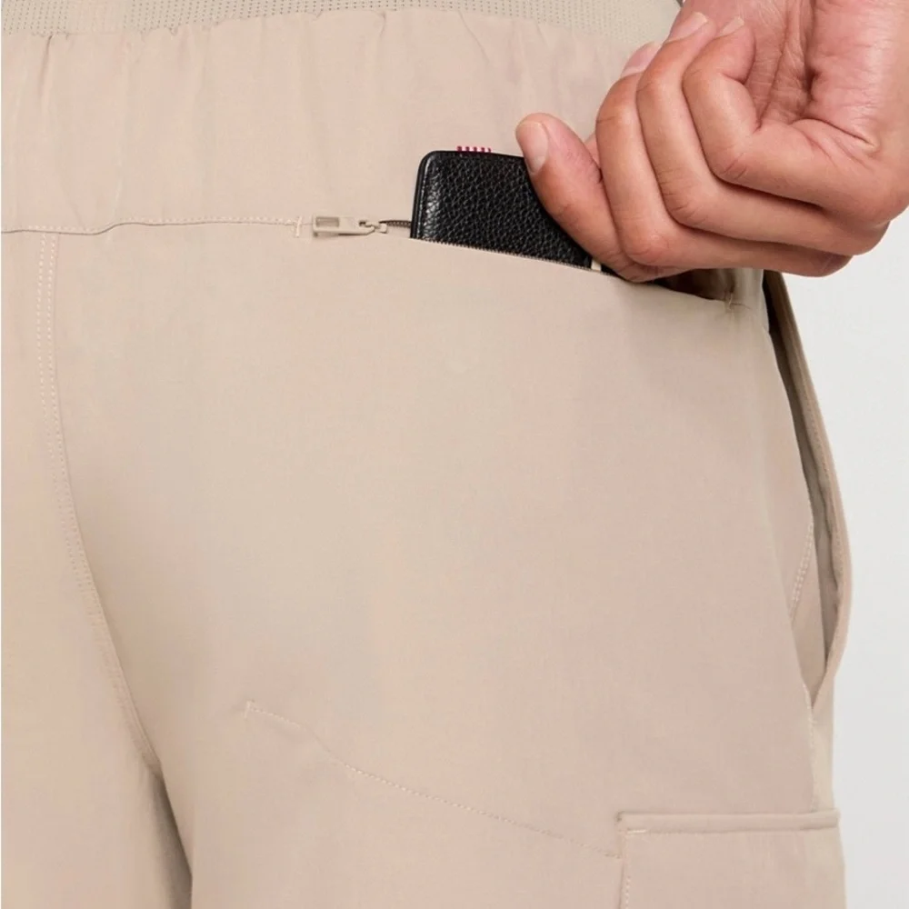Small Regular Fabeltics Men’s Tan Cargo Pants